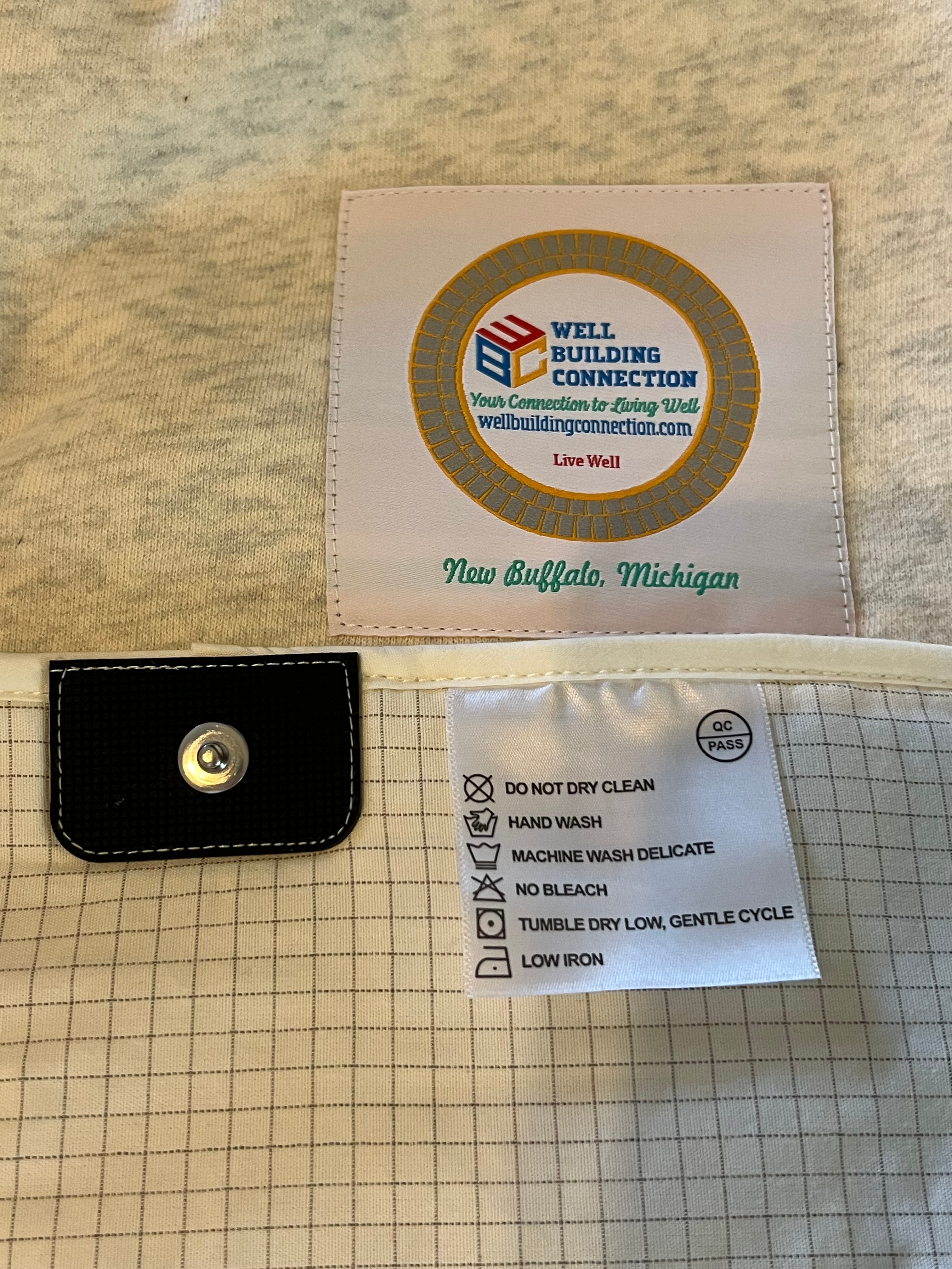 Well Building Connection Grounding blankets improve sleep, reduce stress, and decrease inflammation by connecting the body to the Earth's electrons.