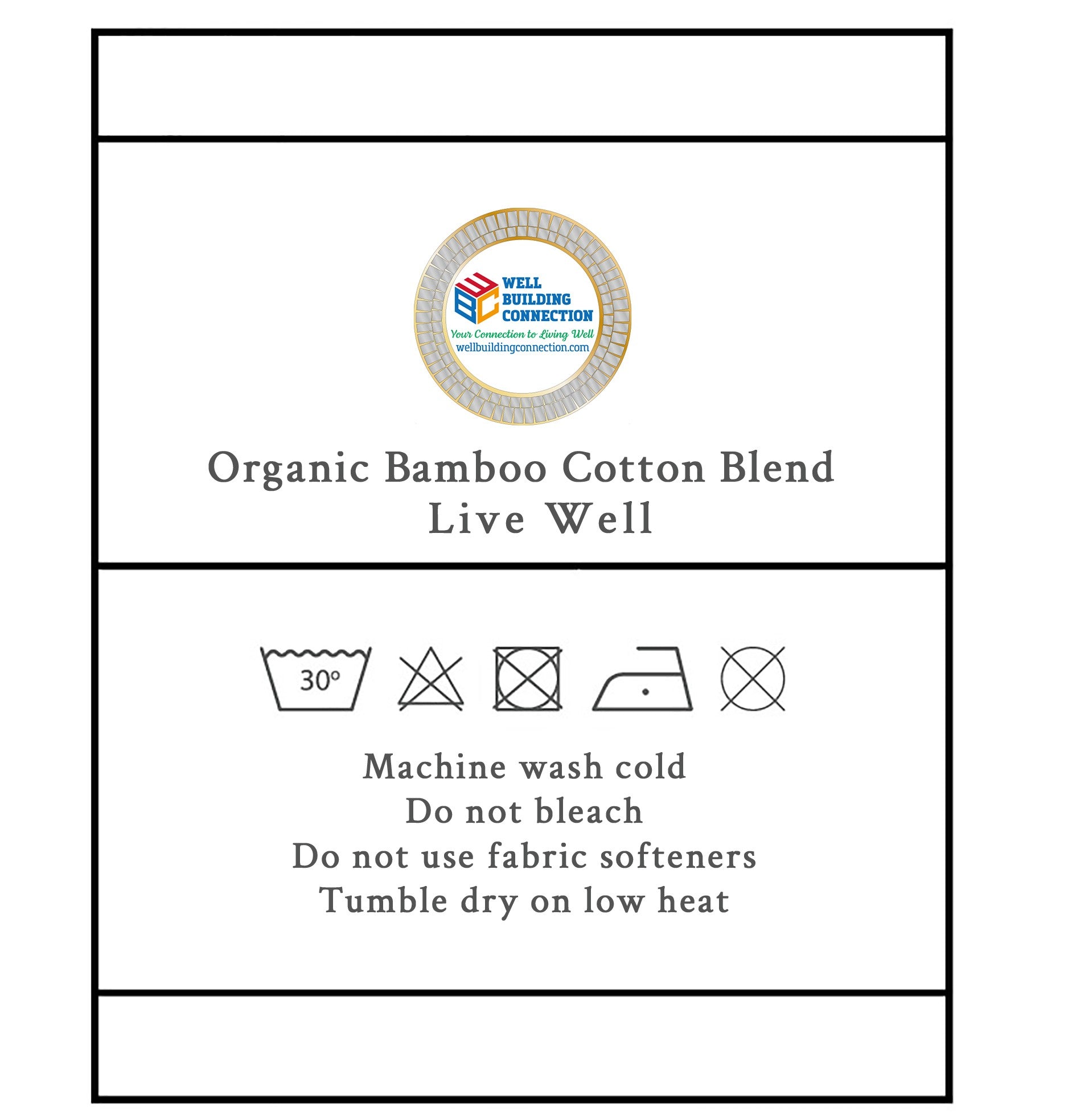 Bamboo-Cotton Blend Luxury Sheet Set – Ultimate Comfort & Elegance
Upgrade your sleeping experience with our Bamboo-Cotton Blend Luxury Sheet Set, designed to provide unmatched comfort, durability, and breathability. Crafted from a premium blend of bamboo viscose and high-quality cotton, these sheets offer the perfect balance of softness, strength, and sustainability, ensuring you get the best rest possible.
Well Building Connection