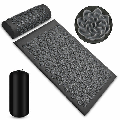Massage Mat; Well Building Connection Massage Mat for Acupressure Points
Needles on a mat may not look like somewhere you would like to lay down to rest. However, plastic acupressure points can provide many benefits such as stimulating your body to improve and rejuvenate your circulation