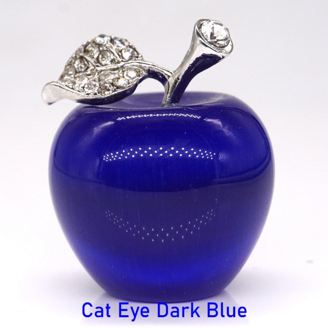 Apple Statue Healing Crystal Gemstone Natural Stone - Well Building Connection