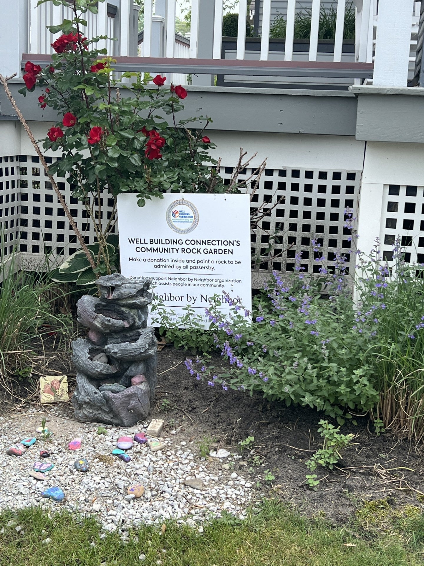 Community: Make a Donation and Paint a Rock for Our Retail Store's Rock Garden; All Donations Are Given To Local Charity