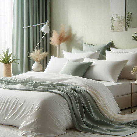 BEDDING: NATURAL FINE FRENCH LINEN, BAMBOO BLENDS, COTTON BLENDS