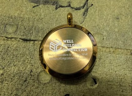 Tree of Life Stainless Steel Aroma Therapy Essential Oil Diffuser Pendant