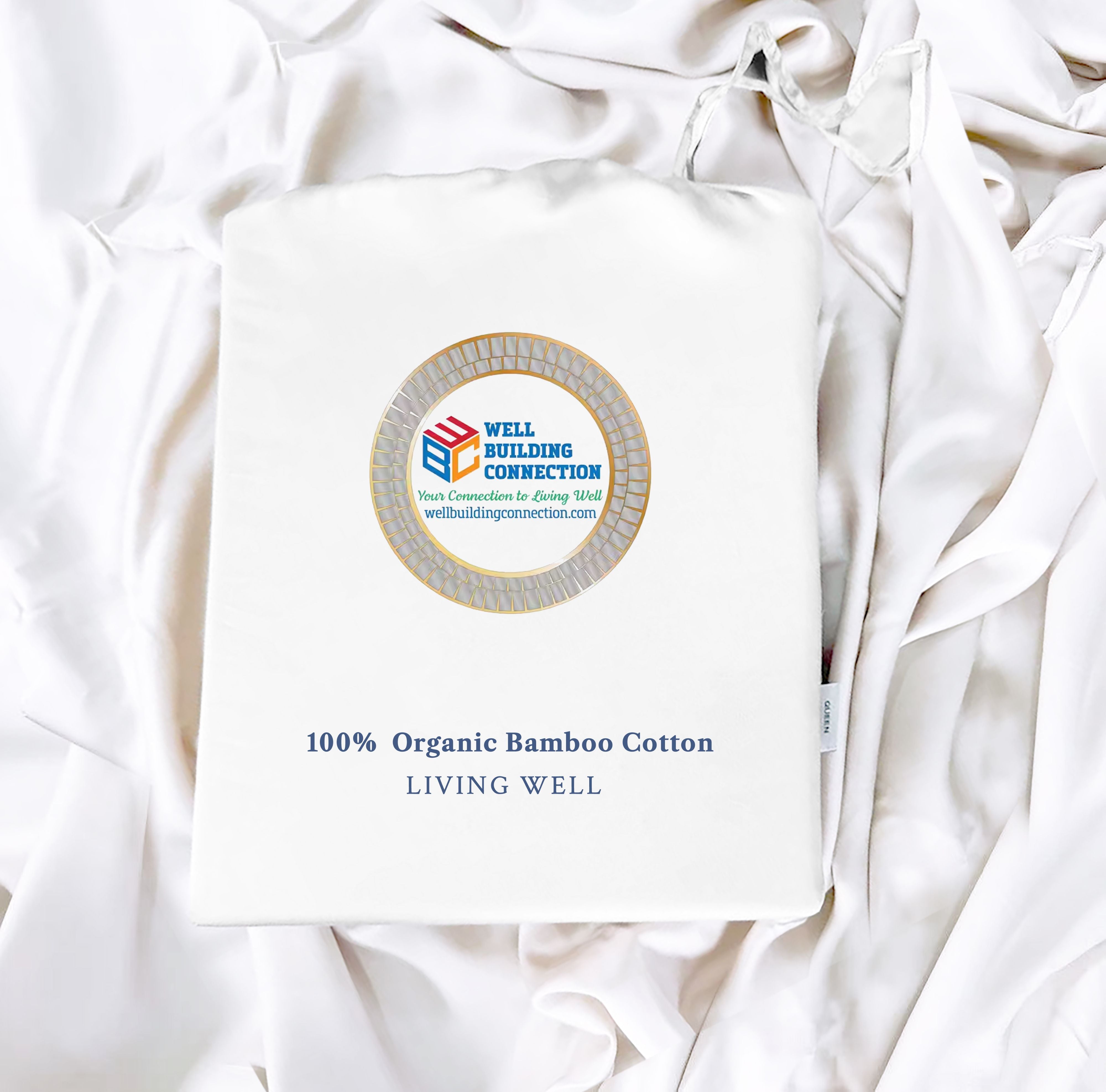 pure white well building connection organic bamboo and cotton bedsheets to help everyone livewell who sleep on them