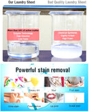 Laundry Sheets - Biodegradable Lightly Scented Sheets