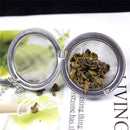 Tea Strainer With Natural Raw Crystals