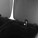 Premium Hands-Free Wastebasket With Closed Lid - Smart, Hygienic and Efficient; Three Sorting Compartments 60L