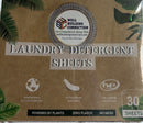 Laundry Sheets - Biodegradable Lightly Scented Sheets
