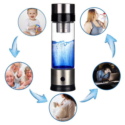 Hydrogen-Rich Filter Water Bottle – Elevate Your Hydration with Health-Boosting Hydrogen Water