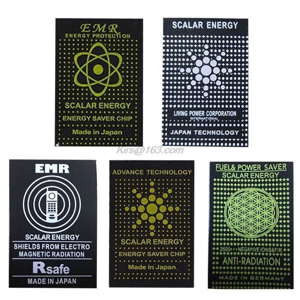 EMR Scalar Energy Phone Sticker Anti Radiation Chip Shield Paster Laptop Anti EMP EMF Protection for Pregnant Woman - Well Building Connection