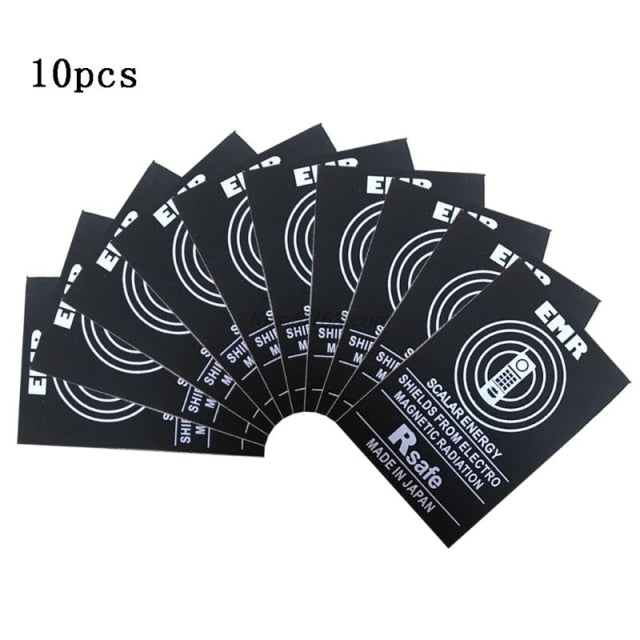 EMR Scalar Energy Phone Sticker Anti Radiation Chip Shield Paster Laptop Anti EMP EMF Protection for Pregnant Woman - Well Building Connection