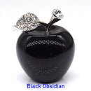 Apple Statue Healing Crystal Gemstone Natural Stone - Well Building Connection