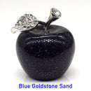 Apple Statue Healing Crystal Gemstone Natural Stone - Well Building Connection