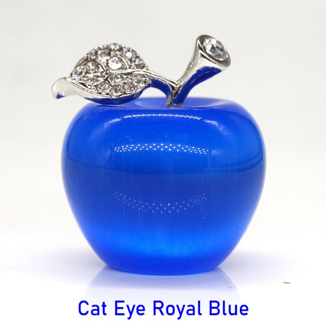 Apple Statue Healing Crystal Gemstone Natural Stone - Well Building Connection