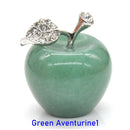 Apple Statue Healing Crystal Gemstone Natural Stone - Well Building Connection