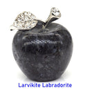 Apple Statue Healing Crystal Gemstone Natural Stone - Well Building Connection