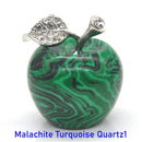 Apple Statue Healing Crystal Gemstone Natural Stone - Well Building Connection