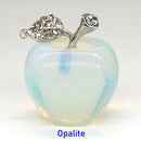 Apple Statue Healing Crystal Gemstone Natural Stone - Well Building Connection