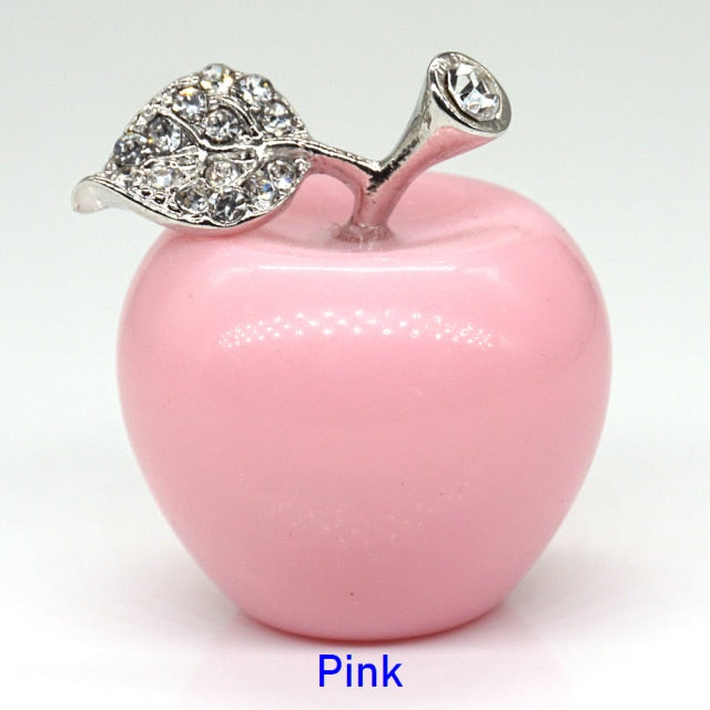 Apple Statue Healing Crystal Gemstone Natural Stone - Well Building Connection