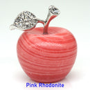 Apple Statue Healing Crystal Gemstone Natural Stone - Well Building Connection