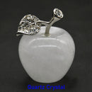 Apple Statue Healing Crystal Gemstone Natural Stone - Well Building Connection