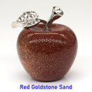 Apple Statue Healing Crystal Gemstone Natural Stone - Well Building Connection