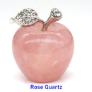 Apple Statue Healing Crystal Gemstone Natural Stone - Well Building Connection