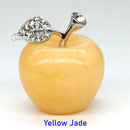 Apple Statue Healing Crystal Gemstone Natural Stone - Well Building Connection