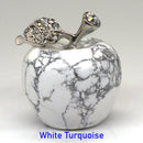 Apple Statue Healing Crystal Gemstone Natural Stone - Well Building Connection
