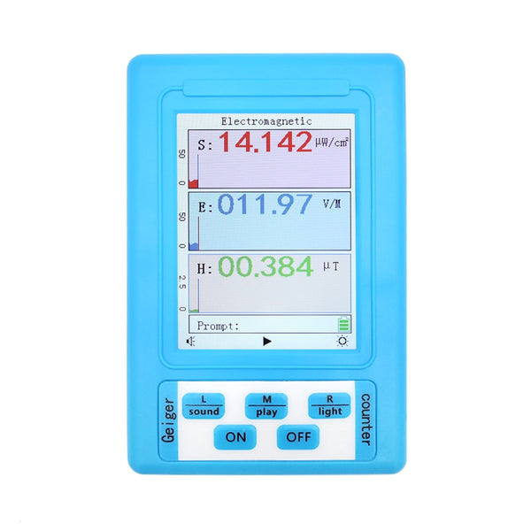 BR-9A Portable Electromagnetic Radiation Detector EMF Meter High Accuracy Professional Radiation Dosimeter Monitor Tester - Well Building Connection